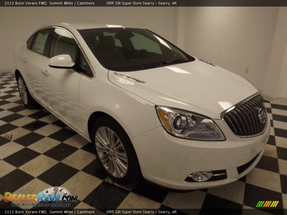 2013 Buick Verano FWD Summit White / Cashmere Photo #1