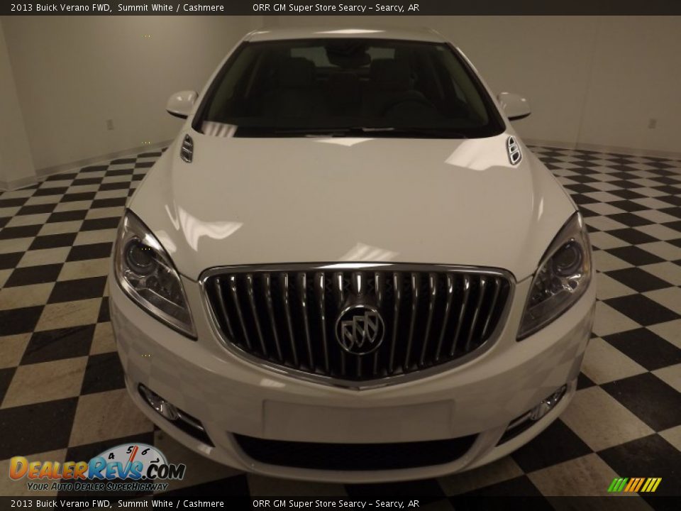 2013 Buick Verano FWD Summit White / Cashmere Photo #2