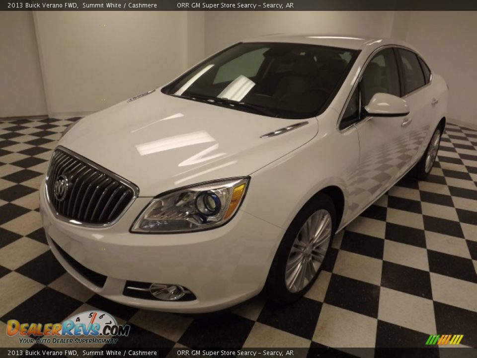 2013 Buick Verano FWD Summit White / Cashmere Photo #3
