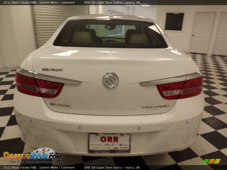 2013 Buick Verano FWD Summit White / Cashmere Photo #6
