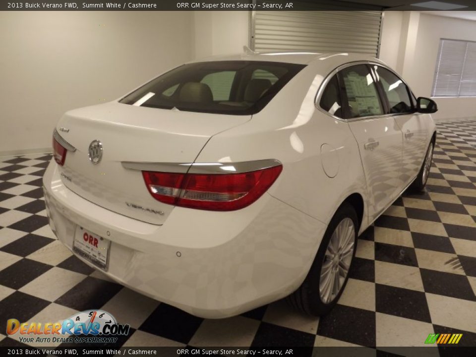 2013 Buick Verano FWD Summit White / Cashmere Photo #7
