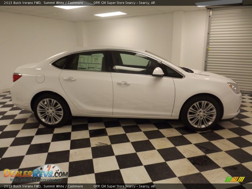 2013 Buick Verano FWD Summit White / Cashmere Photo #8