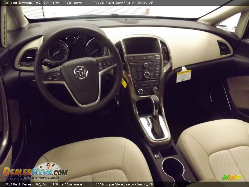 2013 Buick Verano FWD Summit White / Cashmere Photo #9