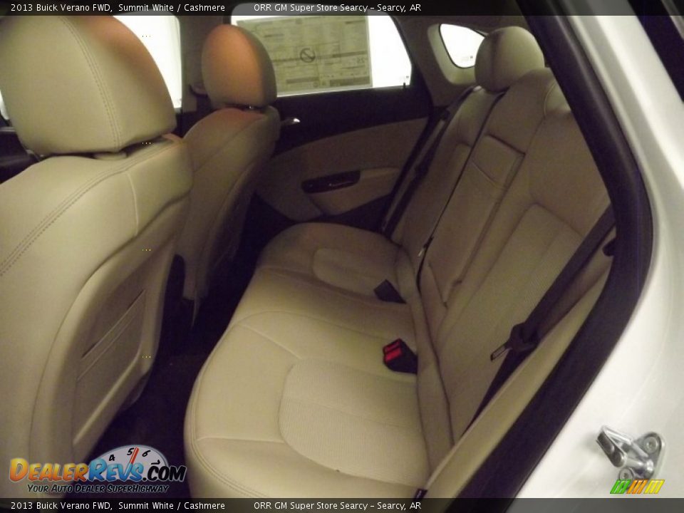 2013 Buick Verano FWD Summit White / Cashmere Photo #14