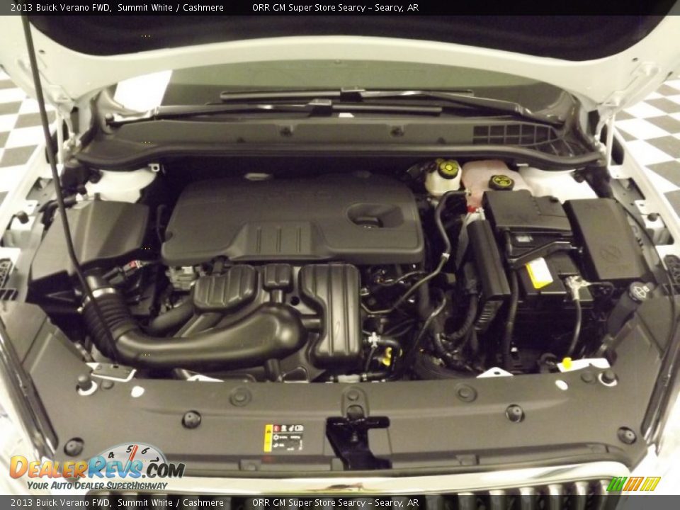 2013 Buick Verano FWD Summit White / Cashmere Photo #17