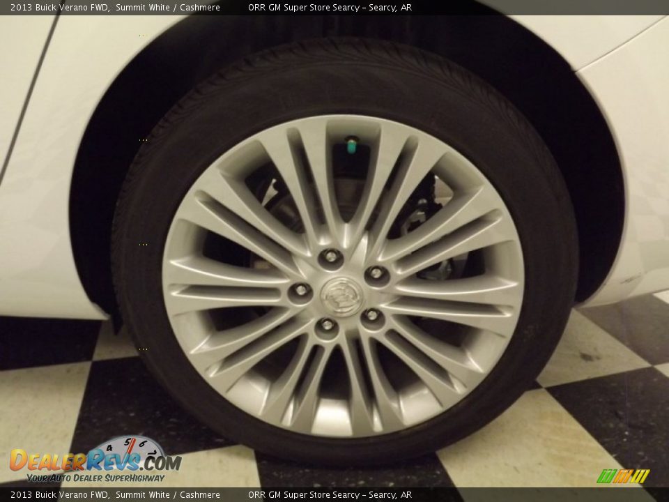 2013 Buick Verano FWD Summit White / Cashmere Photo #19