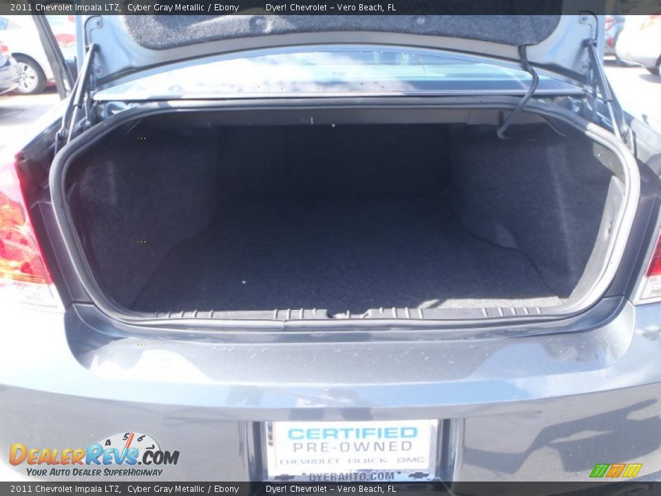 2011 Chevrolet Impala LTZ Cyber Gray Metallic / Ebony Photo #7