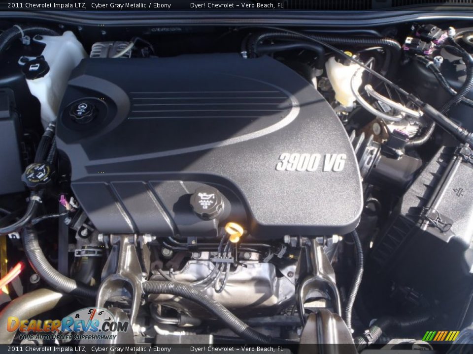 2011 Chevrolet Impala LTZ Cyber Gray Metallic / Ebony Photo #11