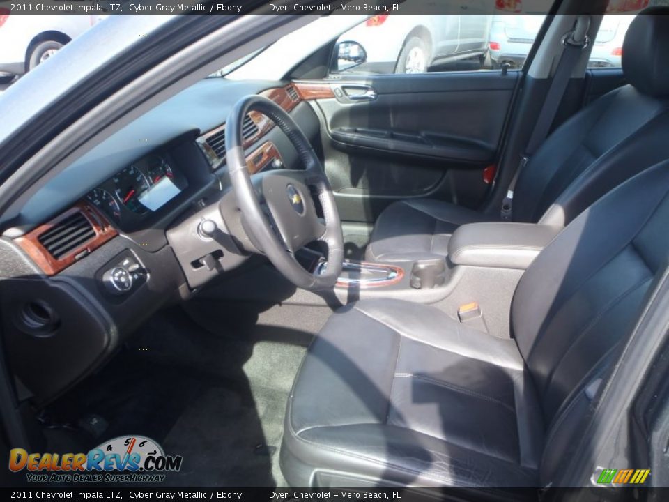 2011 Chevrolet Impala LTZ Cyber Gray Metallic / Ebony Photo #15