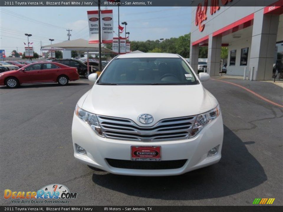 2011 Toyota Venza I4 Blizzard Pearl White / Ivory Photo #2