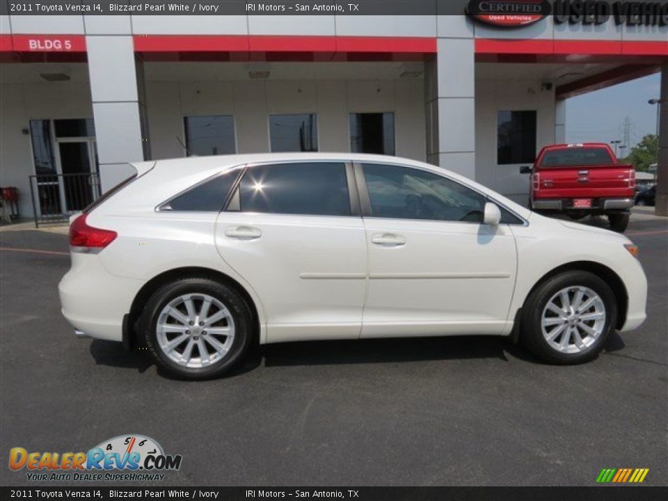 2011 Toyota Venza I4 Blizzard Pearl White / Ivory Photo #8