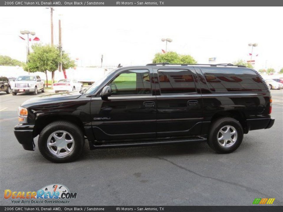 2006 GMC Yukon XL Denali AWD Onyx Black / Sandstone Photo #4
