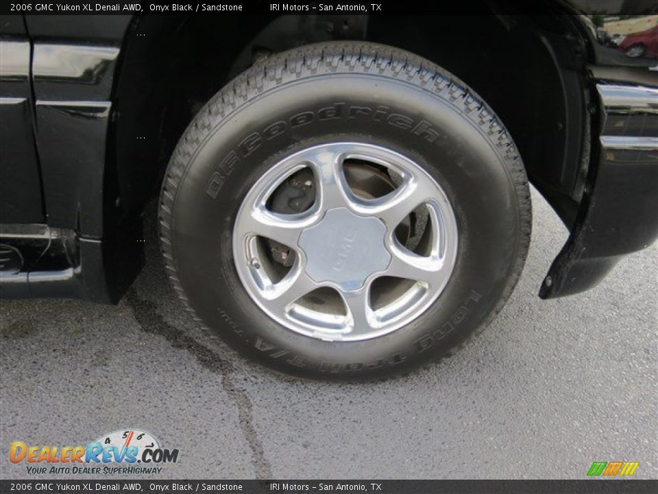 2006 GMC Yukon XL Denali AWD Onyx Black / Sandstone Photo #9