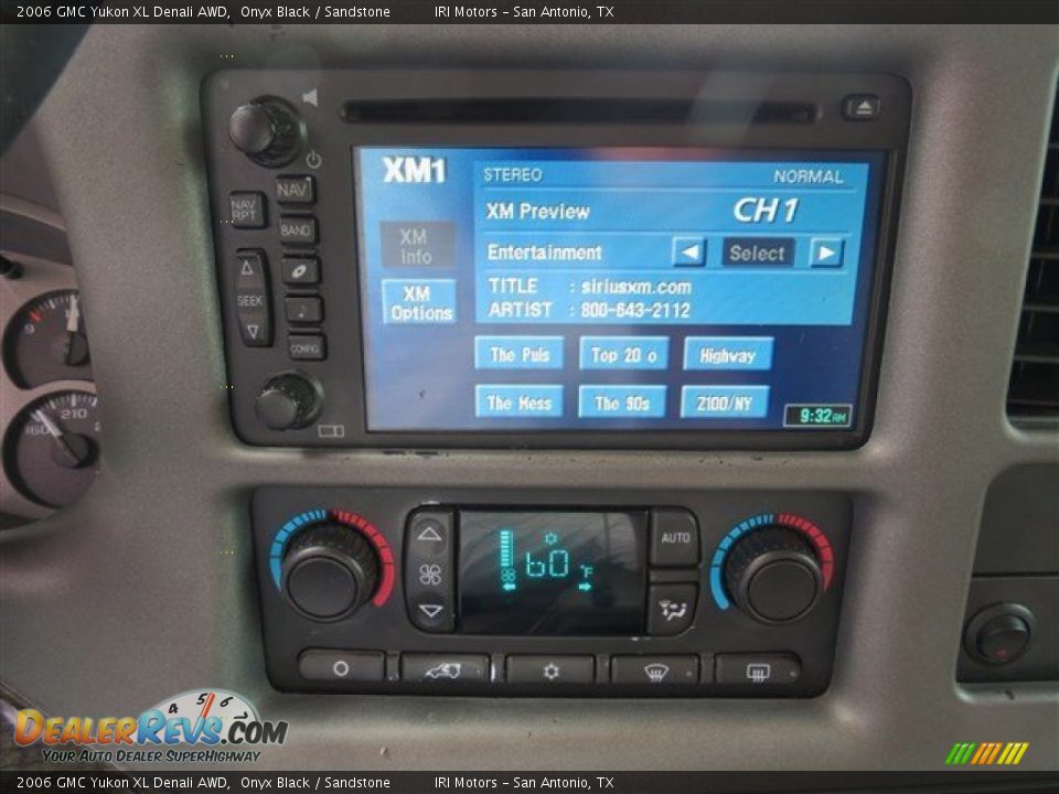 2006 GMC Yukon XL Denali AWD Onyx Black / Sandstone Photo #16