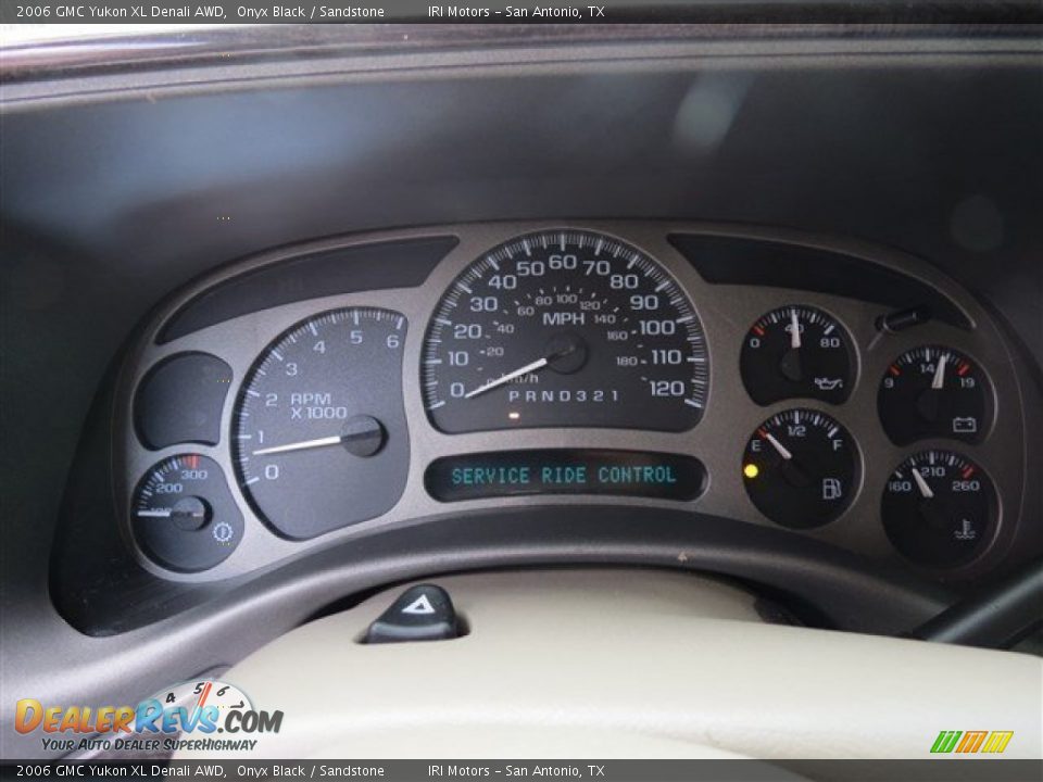 2006 GMC Yukon XL Denali AWD Onyx Black / Sandstone Photo #17