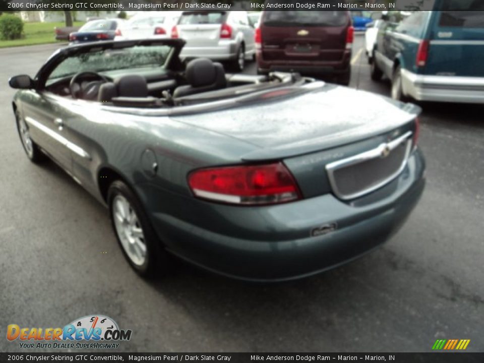 2006 Chrysler Sebring GTC Convertible Magnesium Pearl / Dark Slate Gray Photo #3
