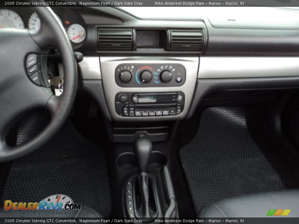 2006 Chrysler Sebring GTC Convertible Magnesium Pearl / Dark Slate Gray Photo #5