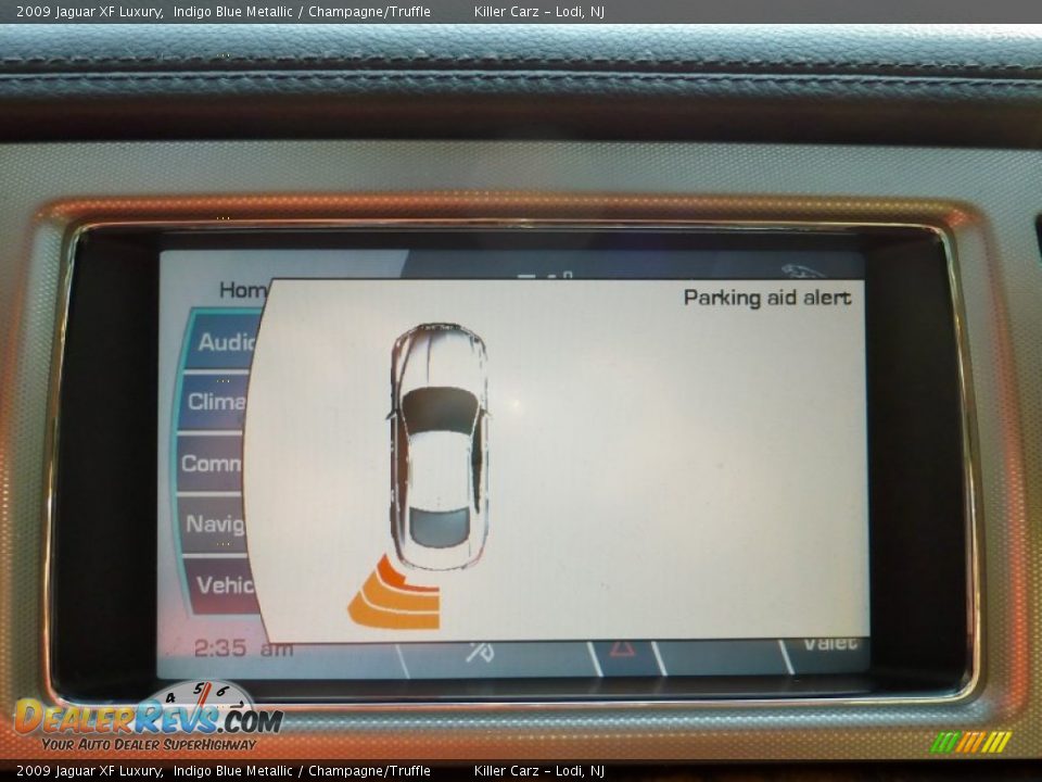 2009 Jaguar XF Luxury Indigo Blue Metallic / Champagne/Truffle Photo #18