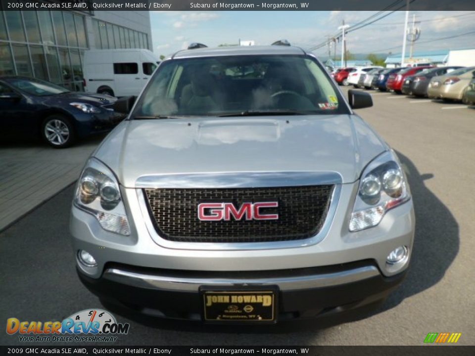 2009 GMC Acadia SLE AWD Quicksilver Metallic / Ebony Photo #2