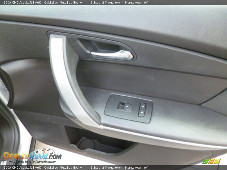 2009 GMC Acadia SLE AWD Quicksilver Metallic / Ebony Photo #11
