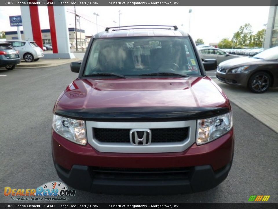 2009 Honda Element EX AWD Tango Red Pearl / Gray Photo #2