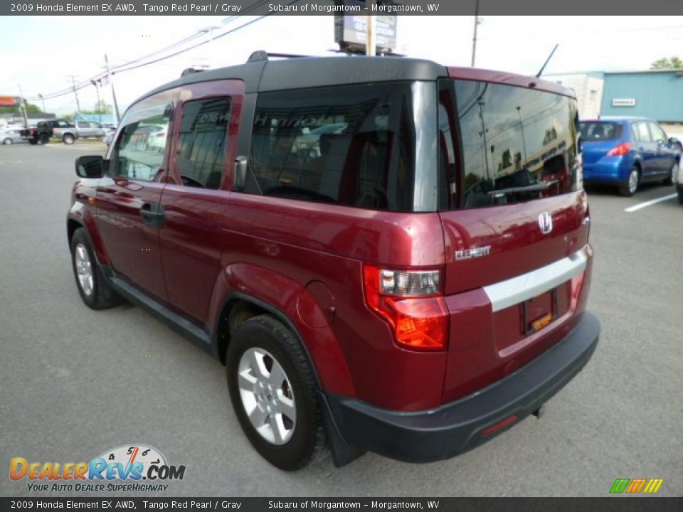 Tango Red Pearl 2009 Honda Element EX AWD Photo #9