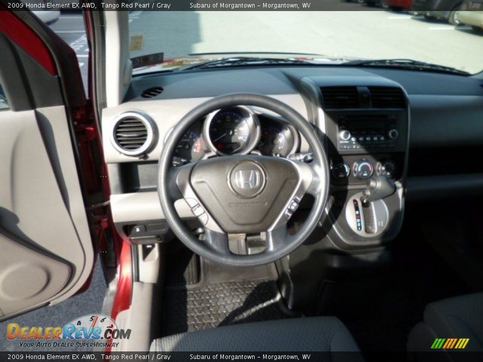 2009 Honda Element EX AWD Tango Red Pearl / Gray Photo #16