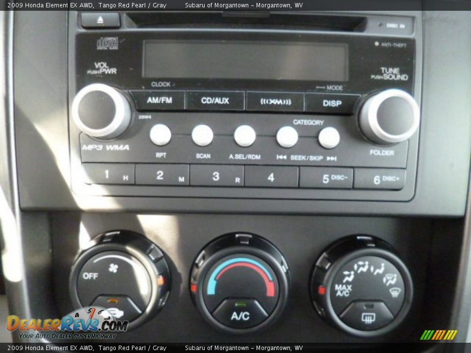 Controls of 2009 Honda Element EX AWD Photo #19