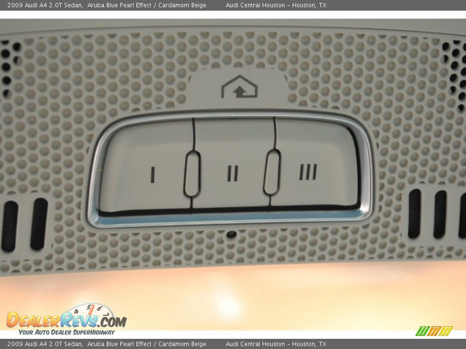 2009 Audi A4 2.0T Sedan Aruba Blue Pearl Effect / Cardamom Beige Photo #16