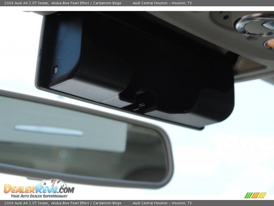 2009 Audi A4 2.0T Sedan Aruba Blue Pearl Effect / Cardamom Beige Photo #17
