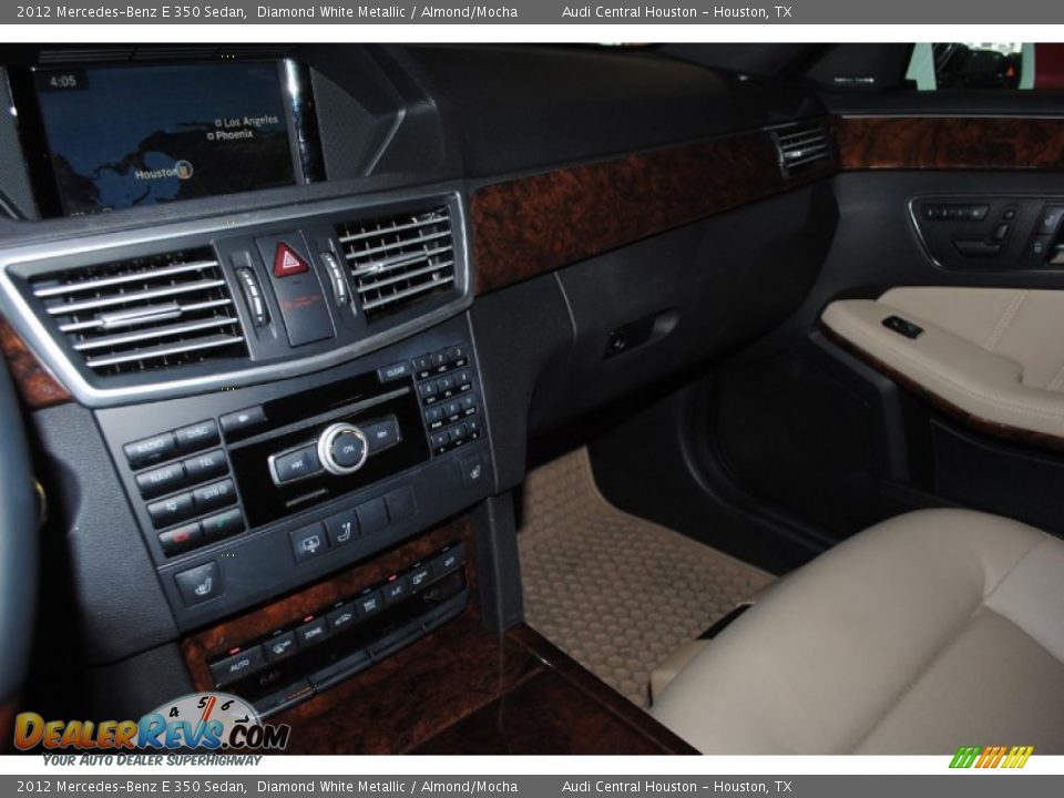 2012 Mercedes-Benz E 350 Sedan Diamond White Metallic / Almond/Mocha Photo #16