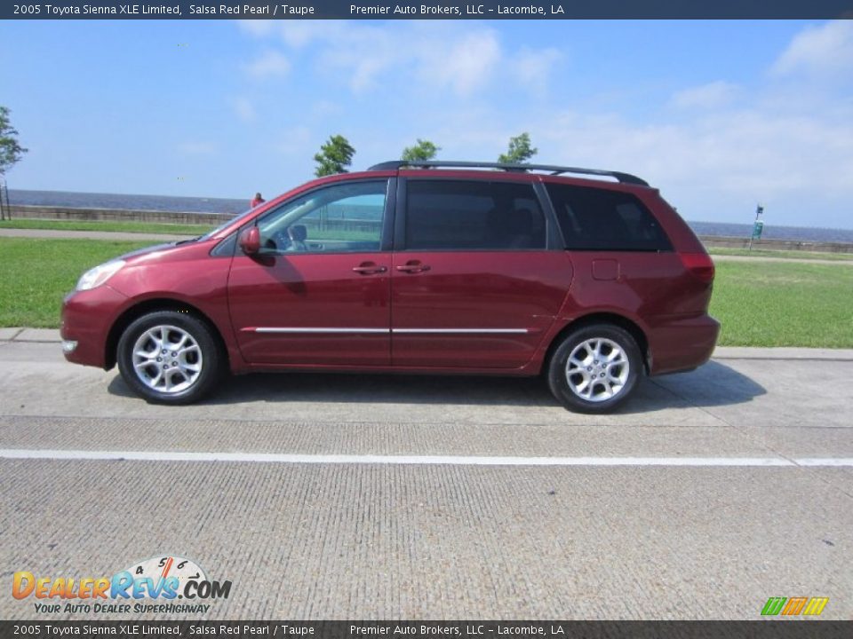 Salsa Red Pearl 2005 Toyota Sienna XLE Limited Photo #10