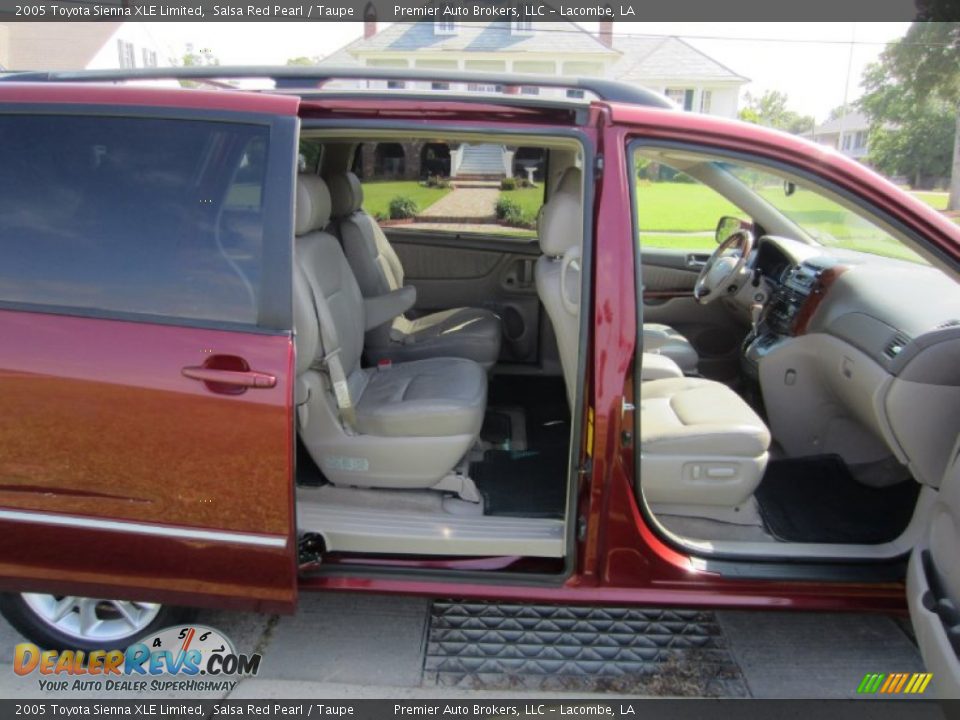 Taupe Interior - 2005 Toyota Sienna XLE Limited Photo #15