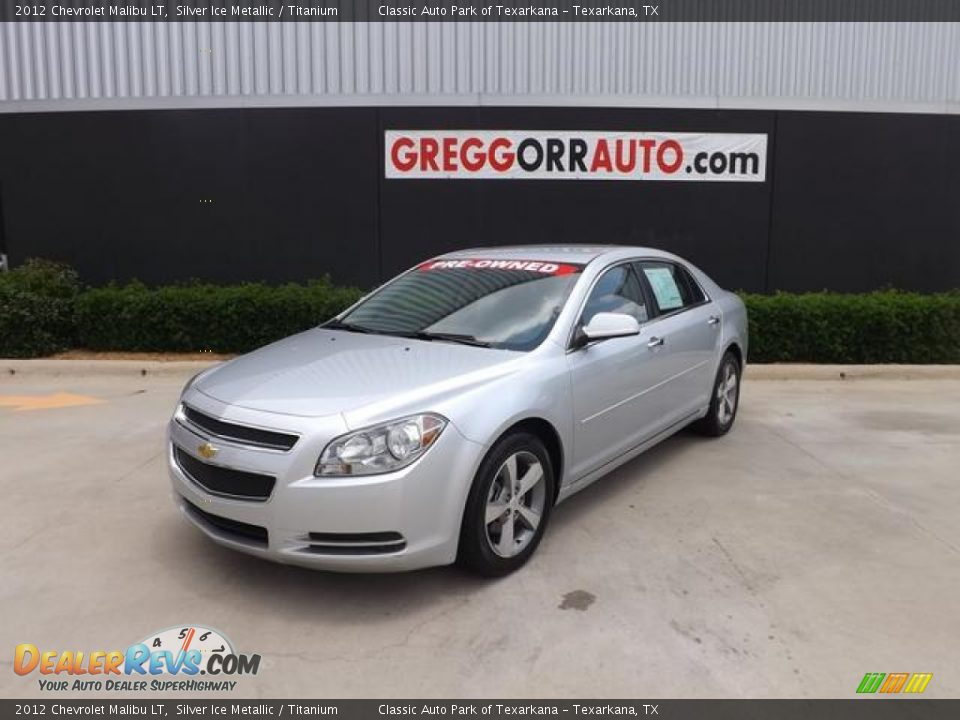 2012 Chevrolet Malibu LT Silver Ice Metallic / Titanium Photo #2