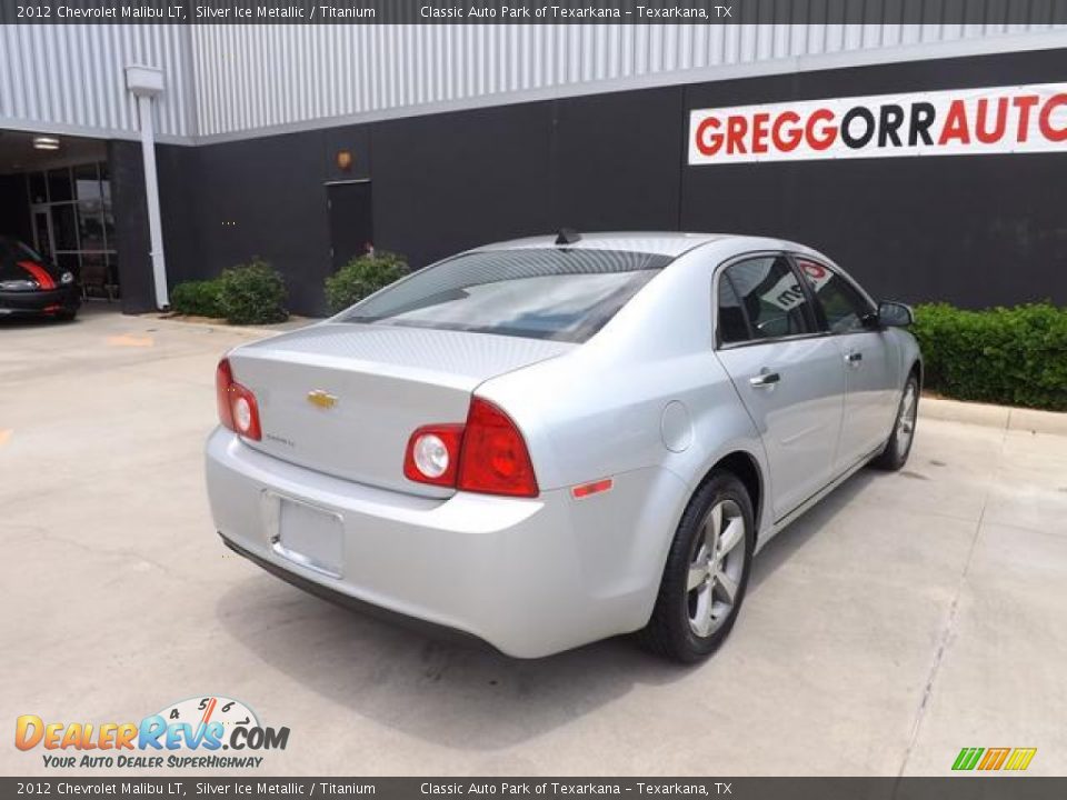 2012 Chevrolet Malibu LT Silver Ice Metallic / Titanium Photo #3
