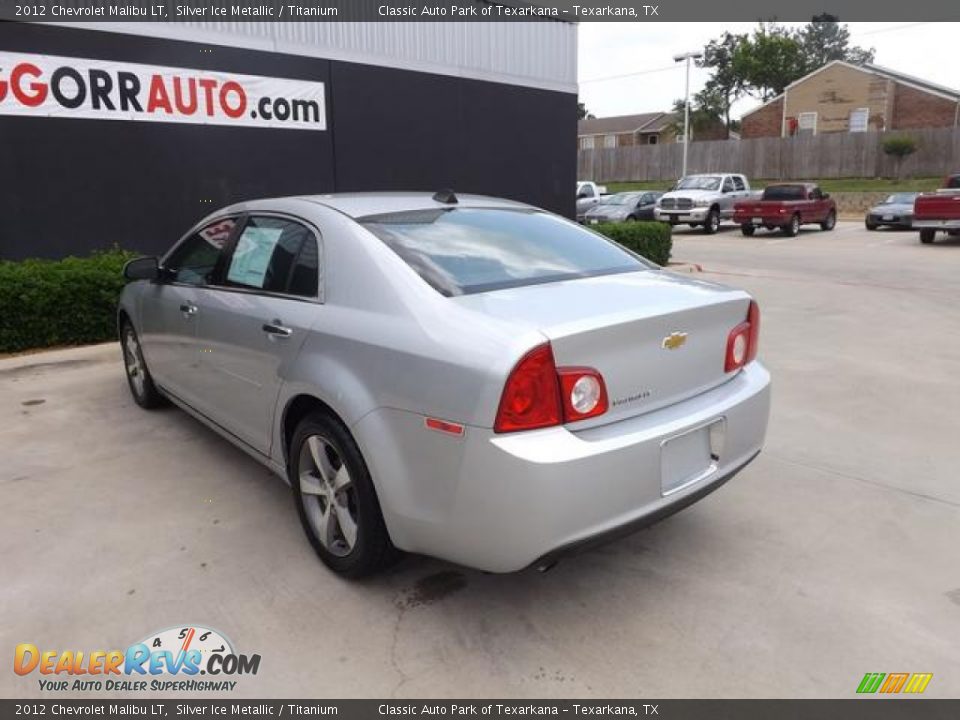 2012 Chevrolet Malibu LT Silver Ice Metallic / Titanium Photo #4