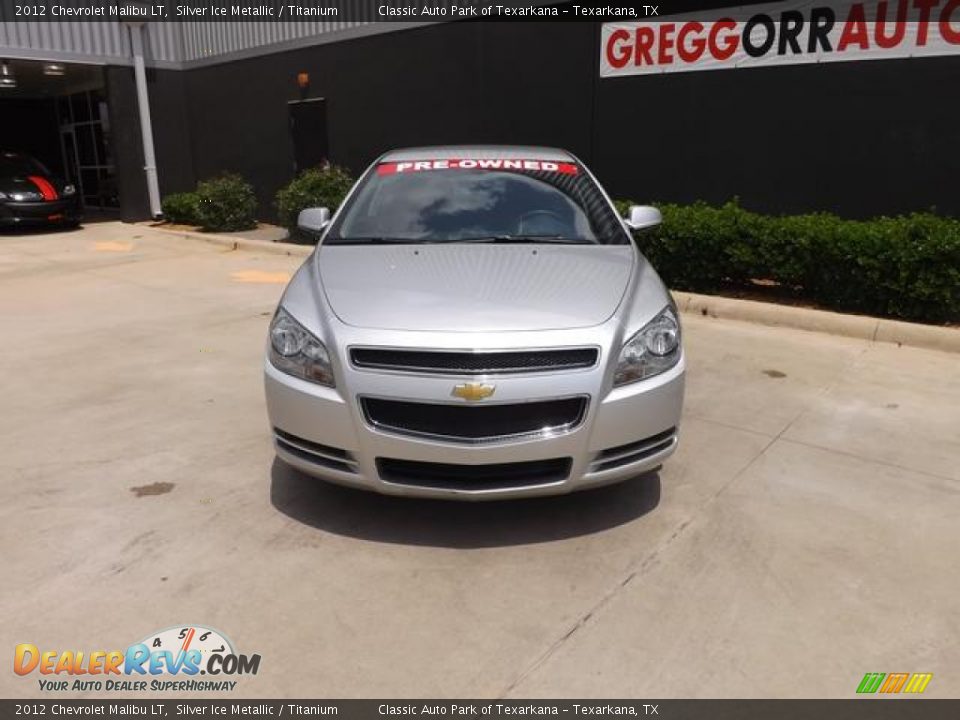 2012 Chevrolet Malibu LT Silver Ice Metallic / Titanium Photo #7