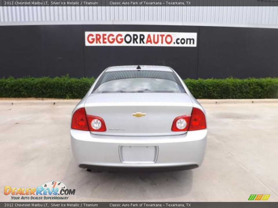 2012 Chevrolet Malibu LT Silver Ice Metallic / Titanium Photo #8