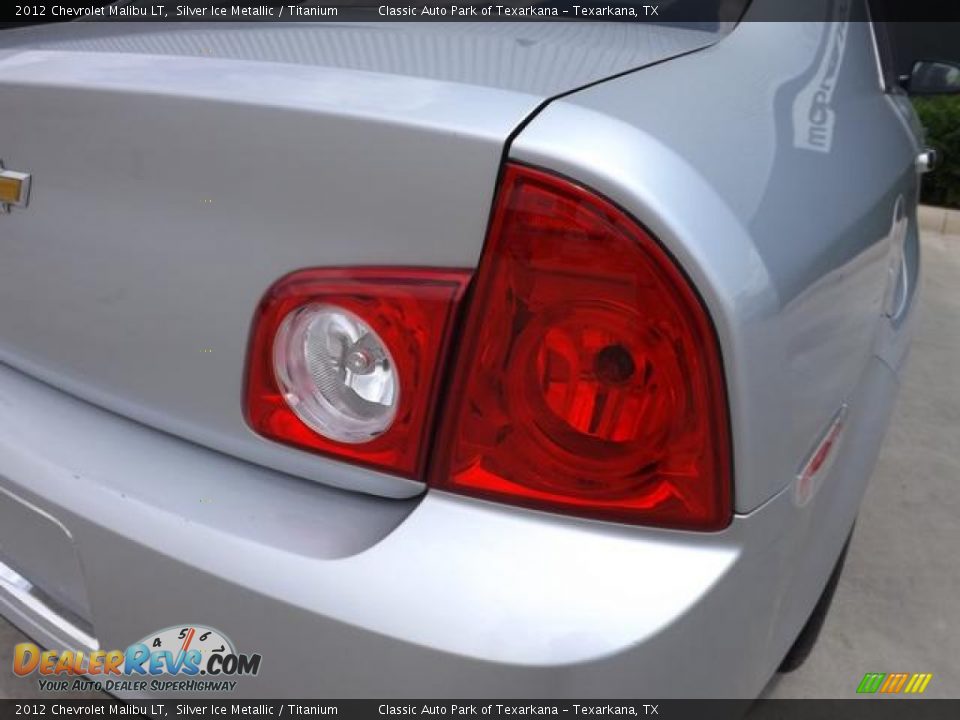 2012 Chevrolet Malibu LT Silver Ice Metallic / Titanium Photo #14