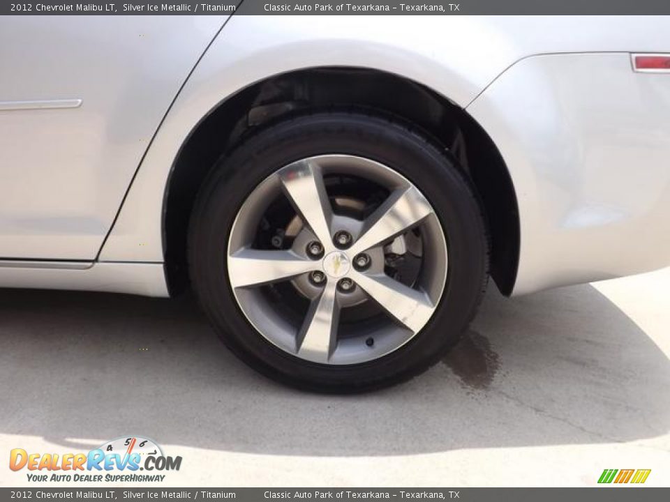 2012 Chevrolet Malibu LT Silver Ice Metallic / Titanium Photo #15