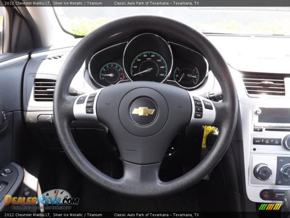 2012 Chevrolet Malibu LT Silver Ice Metallic / Titanium Photo #18