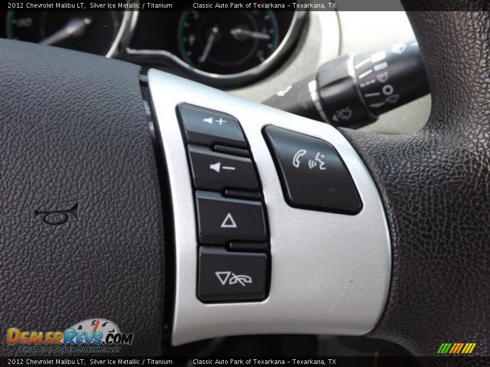 2012 Chevrolet Malibu LT Silver Ice Metallic / Titanium Photo #19