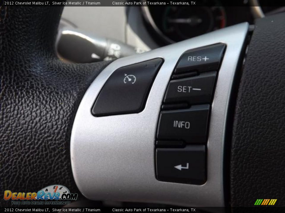 2012 Chevrolet Malibu LT Silver Ice Metallic / Titanium Photo #20