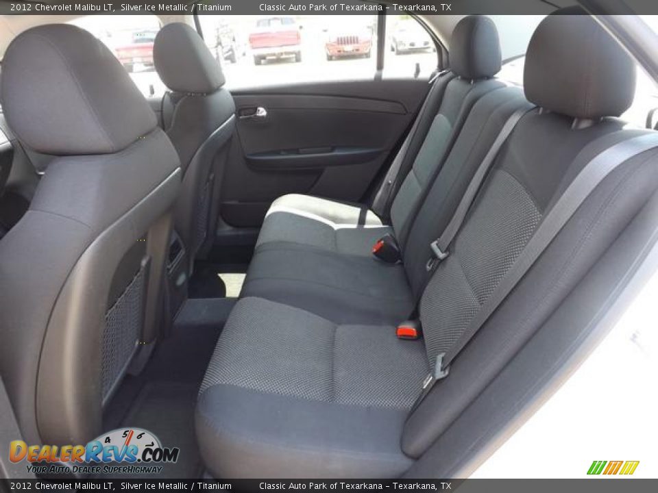 2012 Chevrolet Malibu LT Silver Ice Metallic / Titanium Photo #24