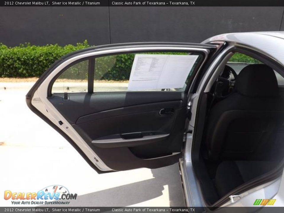 2012 Chevrolet Malibu LT Silver Ice Metallic / Titanium Photo #27