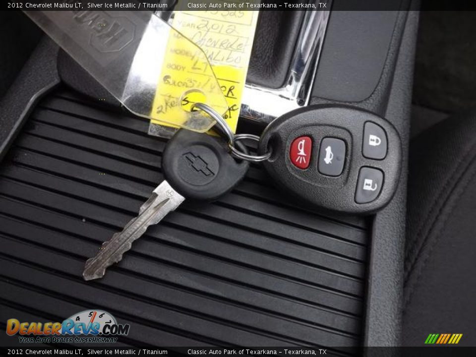 2012 Chevrolet Malibu LT Silver Ice Metallic / Titanium Photo #30