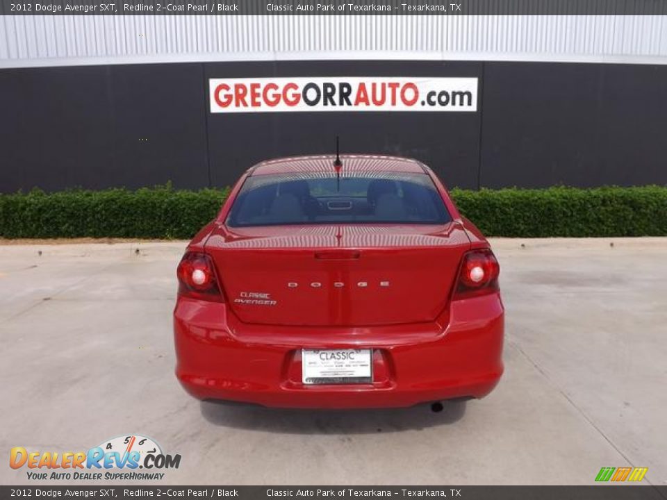 2012 Dodge Avenger SXT Redline 2-Coat Pearl / Black Photo #8