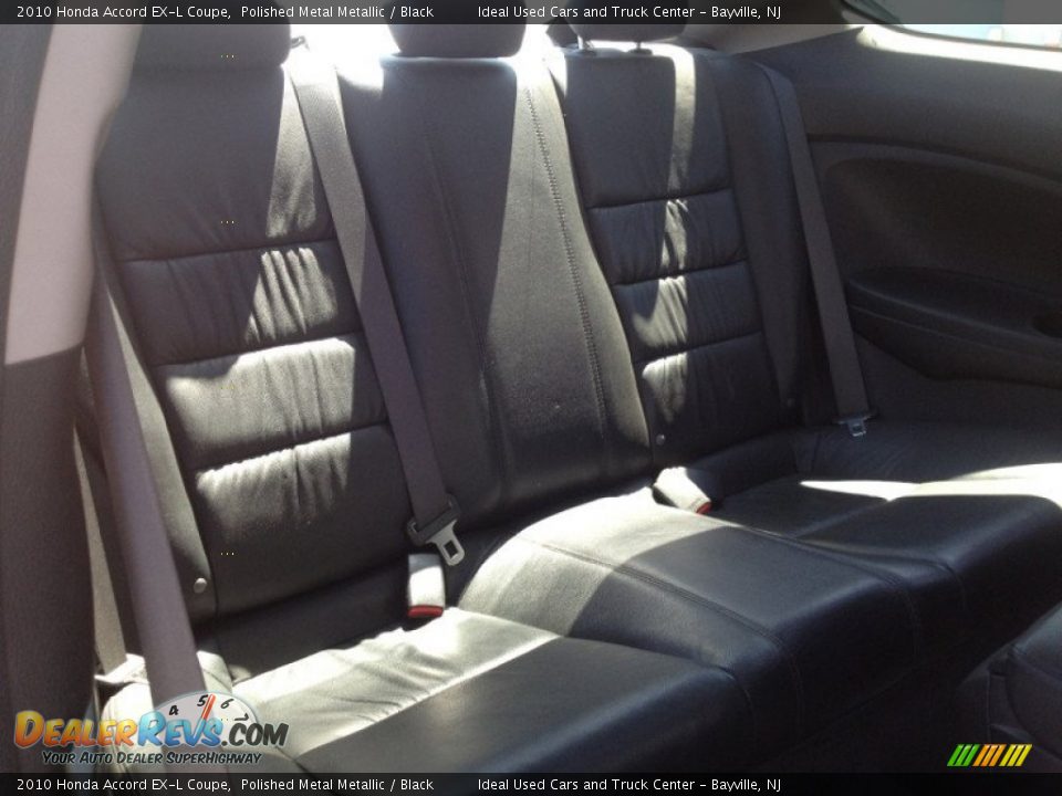 2010 Honda Accord EX-L Coupe Polished Metal Metallic / Black Photo #5