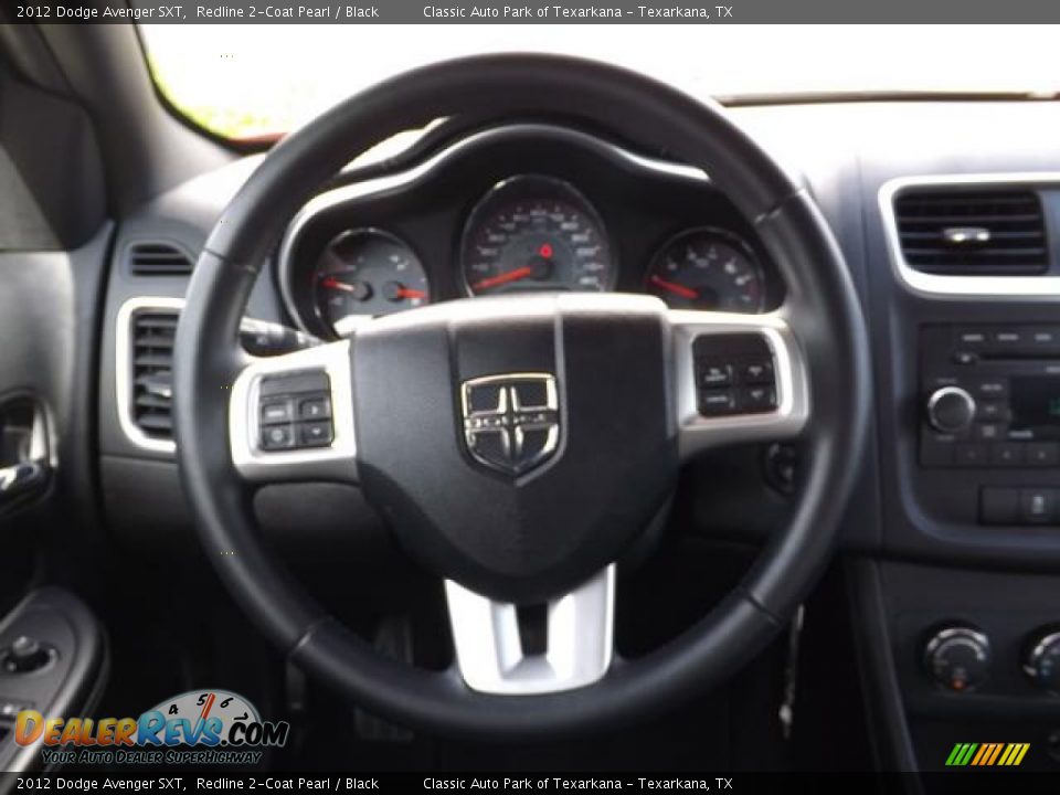 2012 Dodge Avenger SXT Redline 2-Coat Pearl / Black Photo #18