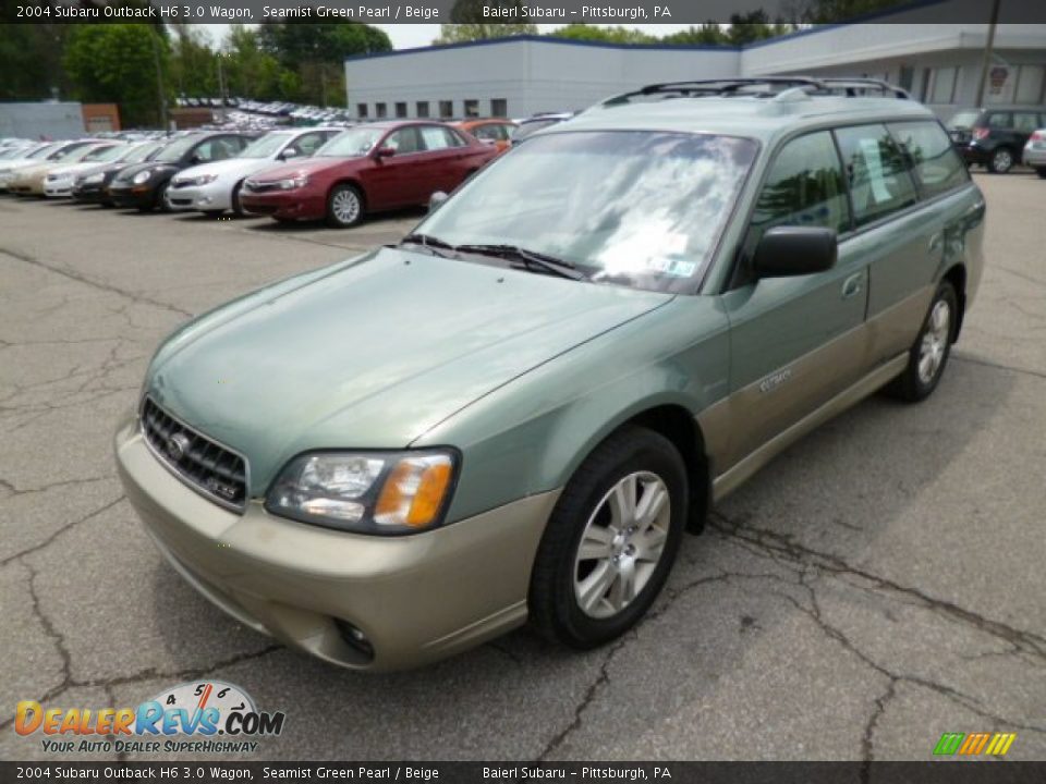 Front 3/4 View of 2004 Subaru Outback H6 3.0 Wagon Photo #3
